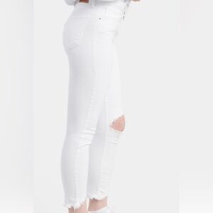 40. Levi’s 721 High Rise Ankle Skinny Raw Hem Women’s Jeans Size 26